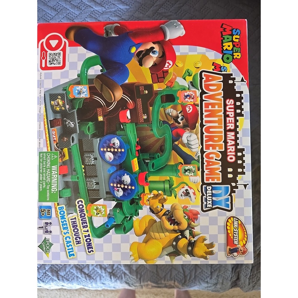 Epoch Games Super Mario Adventure DX Tabletop‎ Skill and Action Game.